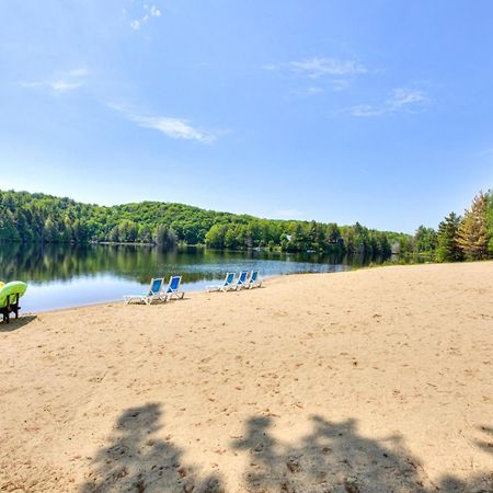 Domaine Chalets Des Pins Rawdon Exterior foto