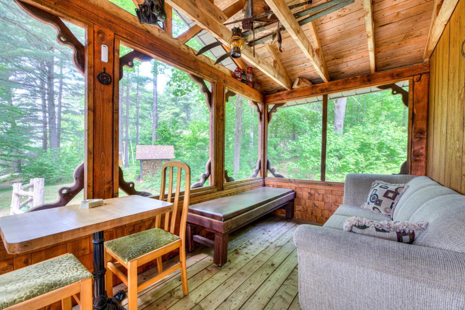 Domaine Chalets Des Pins Rawdon Exterior foto