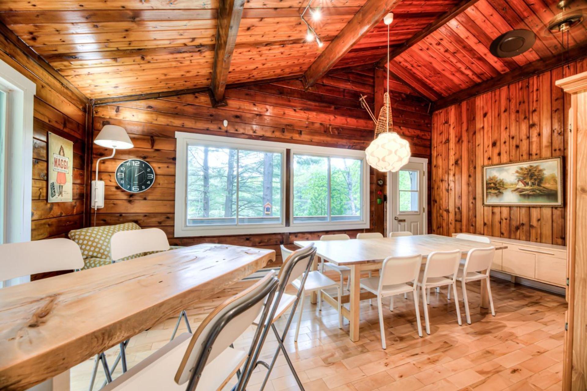 Domaine Chalets Des Pins Rawdon Exterior foto