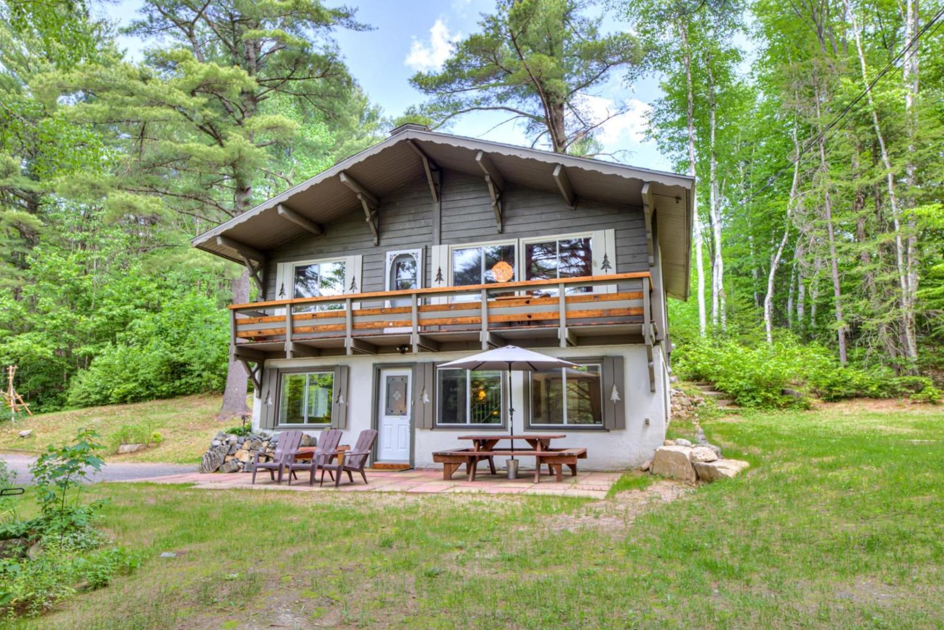 Domaine Chalets Des Pins Rawdon Exterior foto