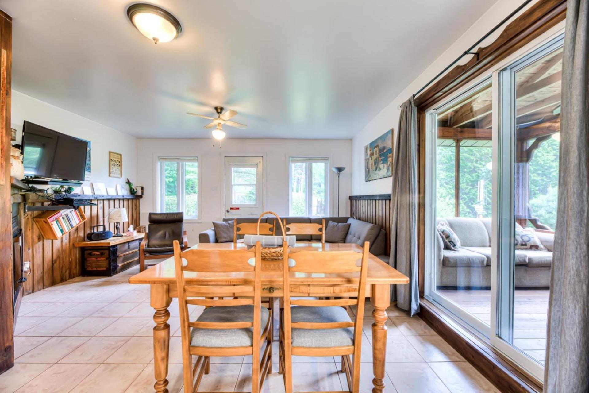 Domaine Chalets Des Pins Rawdon Exterior foto